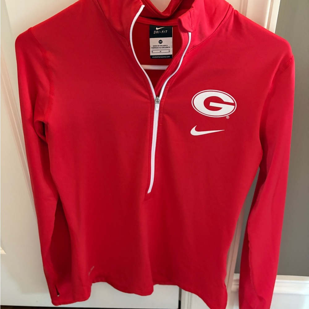 Nike Red Quarter-Zip Pullover - image 1